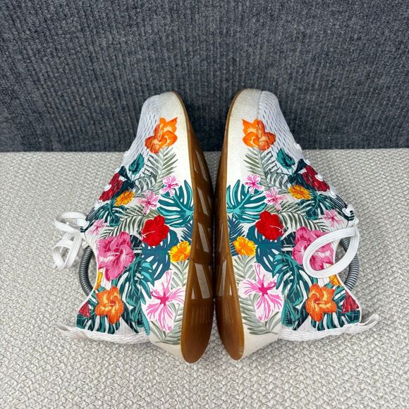 NOBULL Runner + Tropical White Floral Athletic Training Shoes Mens 10.5 US main image 8